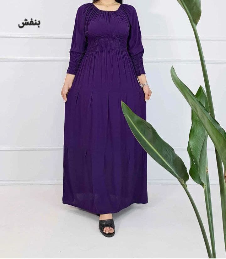 پیراهن ساحلی نخی طرح فرح/کد503 — تصویر ۳