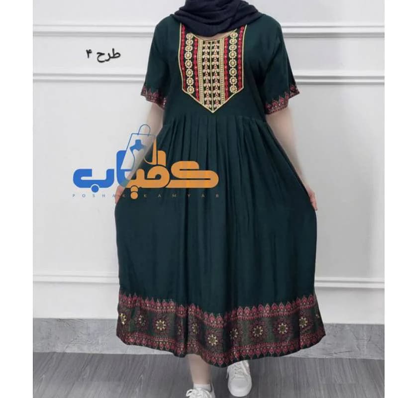 ساحلی نخ کورتای سوزندوزی هندی/کد512 (حراج کورتای اورجینال) — تصویر ۵