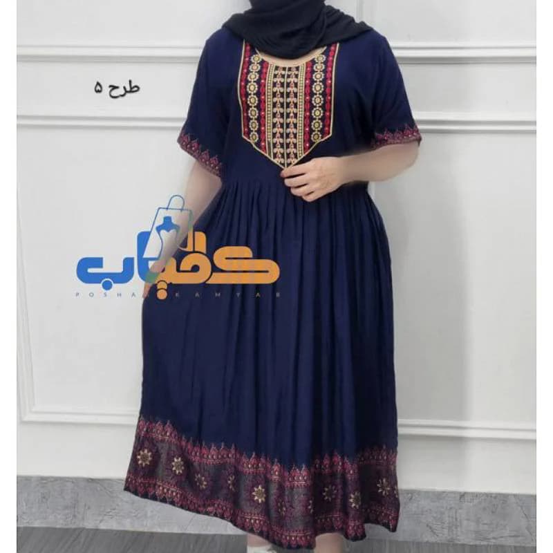 ساحلی نخ کورتای سوزندوزی هندی/کد512 (حراج کورتای اورجینال) — تصویر ۴