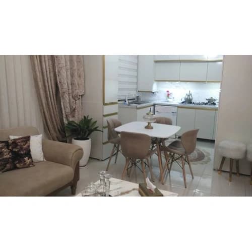 نهار خوری 4نفره زین اسبی مبلمان فرنا مدل 1113397