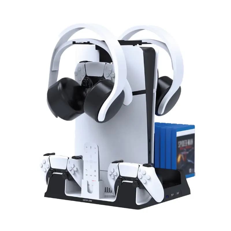 پایه خنک کننده و شارژر PS5 گرین لاین