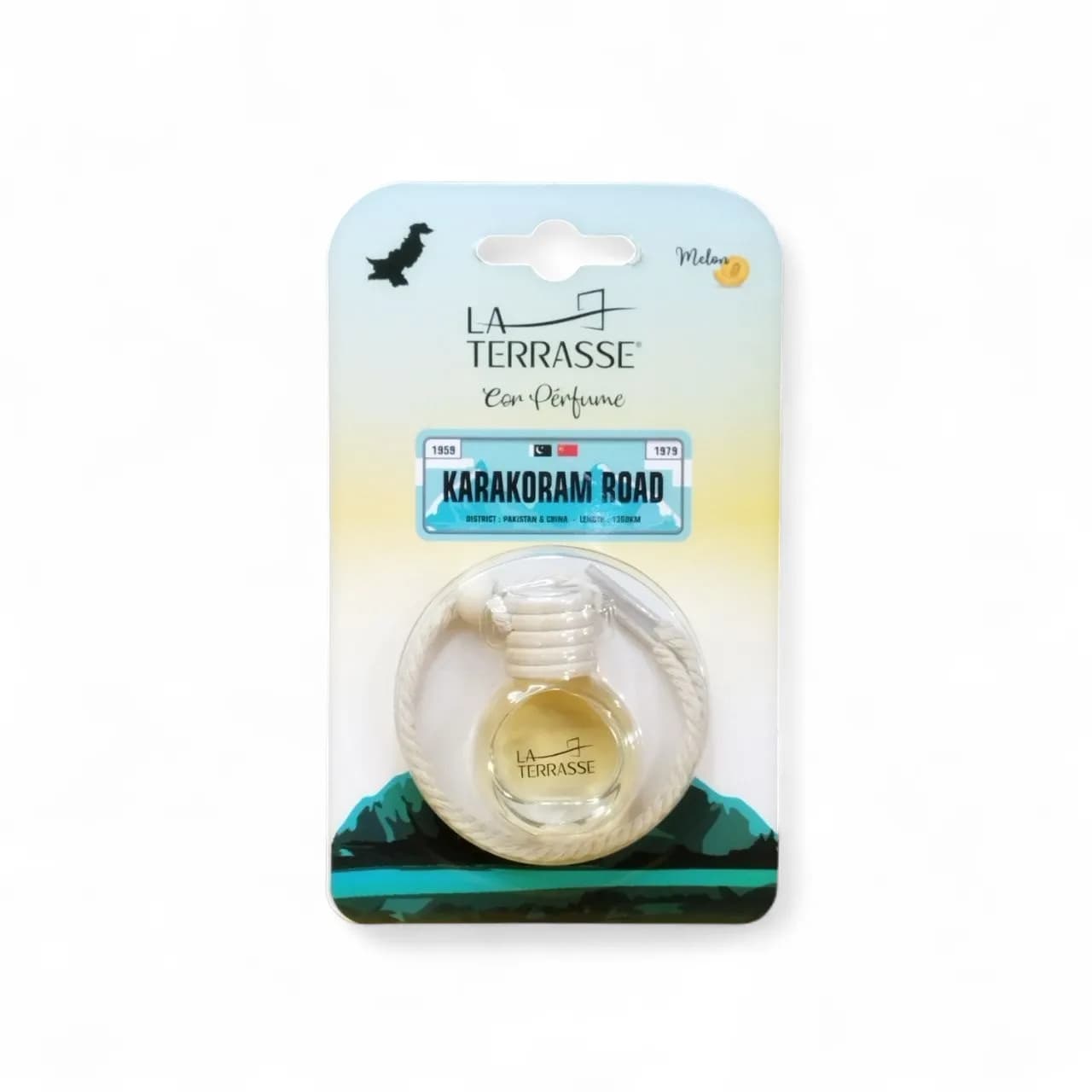 عطر خوشبوکننده ماشین لاتراس کارا کورام رود La Terrasse رایحه ملون