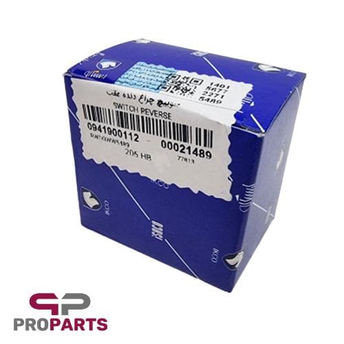 سوییچ فشنگی دنده عقب (مهره دنده عقب) دو فیش شرکتی ایساکو مناسب برای پژو 207 — تصویر ۵
