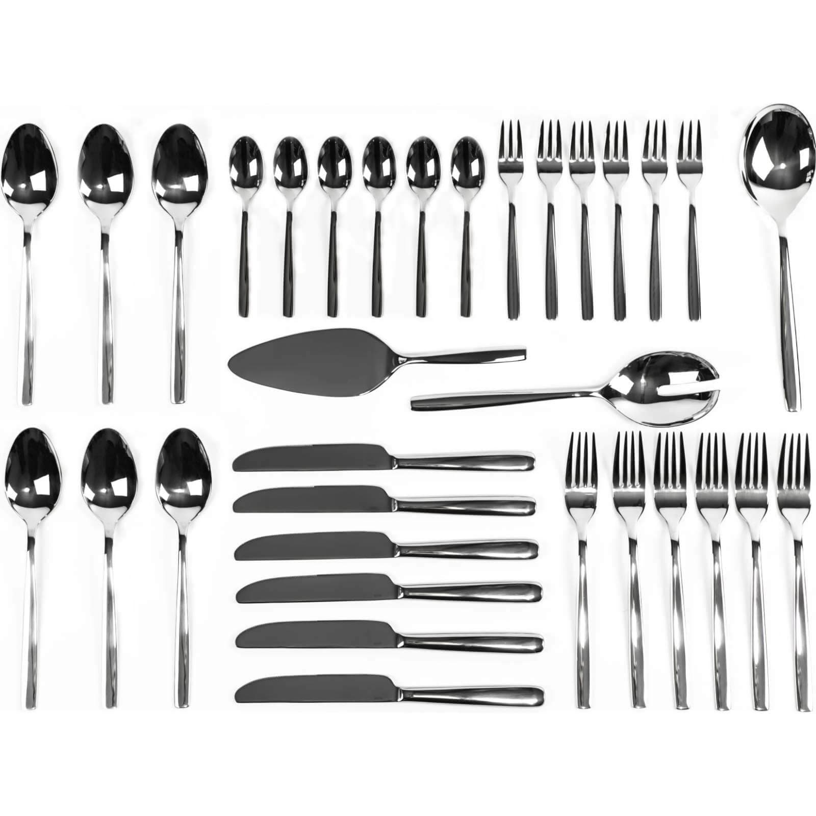 ست 66 پارچه قاشق و چنگال پالما 12 نفره وی ام اف | WMF Cutlery Set Palma, Cromargan, 66-piece — تصویر ۱۲