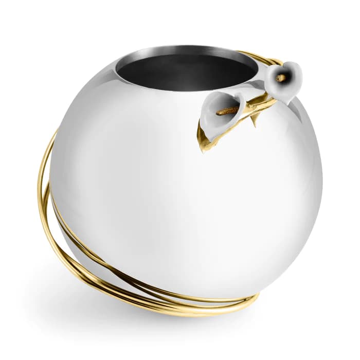 گلدان مایکل آرام – لارج | Calla Lily Rose Bowl Vase – Large