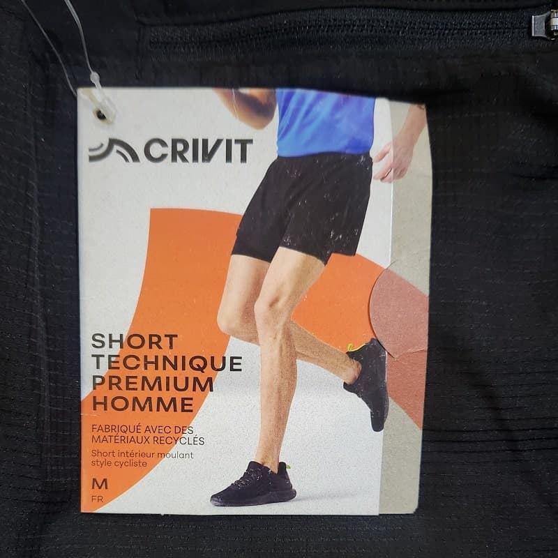 شلوارک ورزشی با شورت داخلی (کشاله دار) مردانه برند کریویت اصل آلمانی 2-CRIVIT 473241 — تصویر ۶