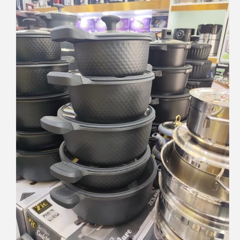 سرویس قابلمه زیو ترکیه مدل 8640 / ZIO ZCS8640-5S32 — تصویر ۴