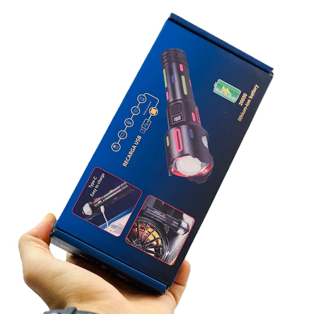 چراغ قوه دستی اسمال سان مدل Small Sun Flashlight ZY-2405 / ZY-2405 — تصویر ۳