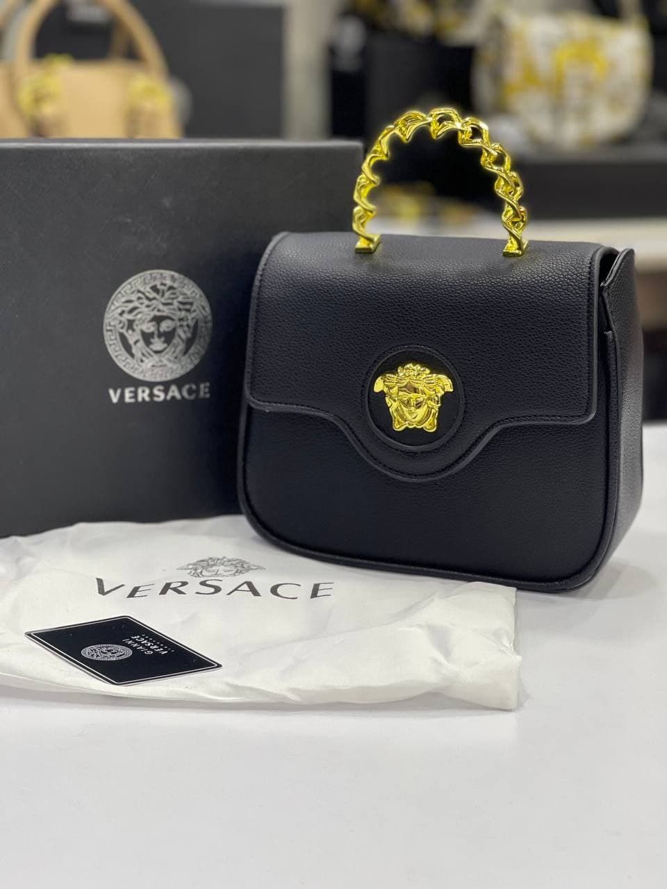 کیف وارداتی برند ورساچه VERSACE فول پک — تصویر ۲