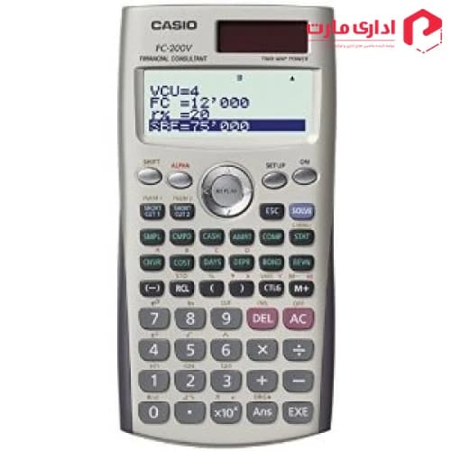 ماشین حساب مهندسی کاسیو مدل FC-200V — تصویر ۲