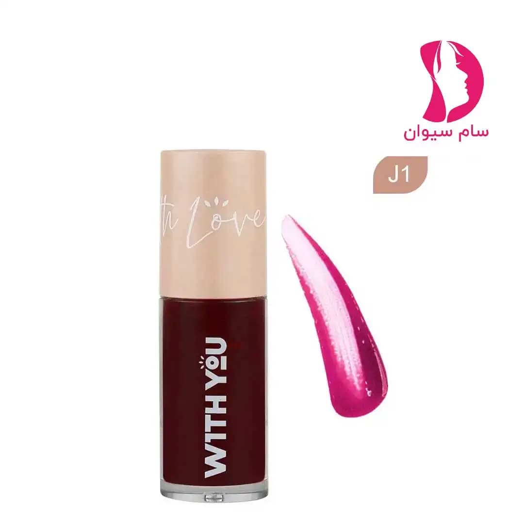 تینت رنگی لب و گونه J1 رزبری ویت یو(Raspberry Tint With You) — تصویر ۲