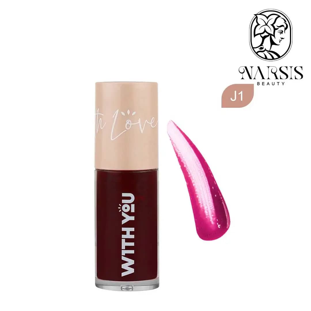 تینت رنگی لب و گونه J1 رزبری ویت یو(Raspberry Tint With You)