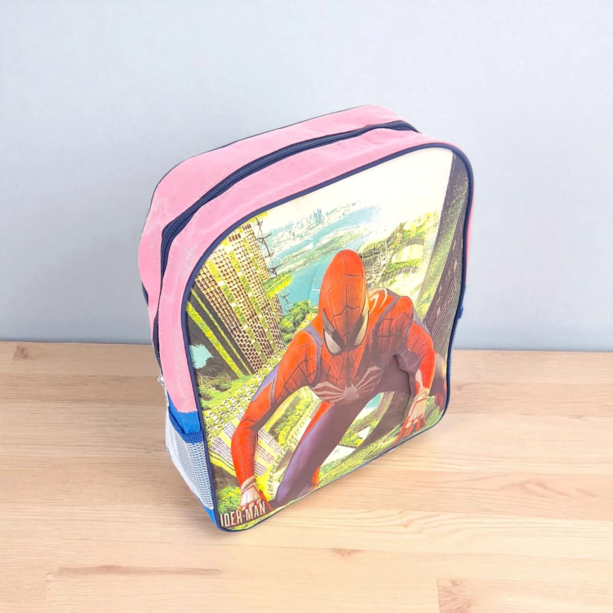 کوله پشتی بچگانه طرح مرد عنکبوتی SPIDER MAN مدل (اقتصادی) کد ECO-SPMAN — تصویر ۳