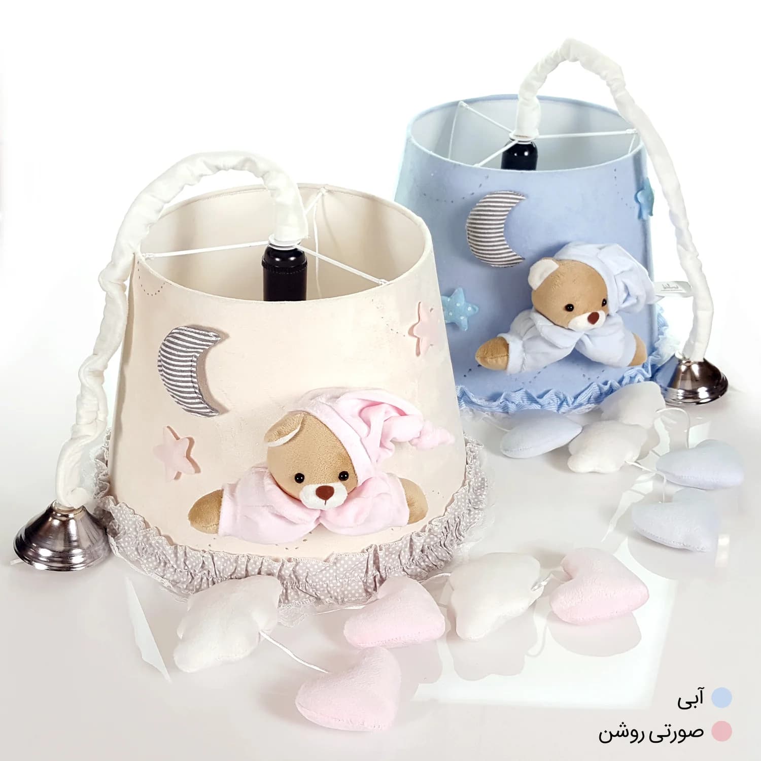 لوستر اتاق کودک طرح خرس نانان کد LMN/213 — تصویر ۳