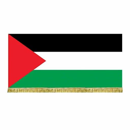 کتیبه مخمل پرچم فلسطین