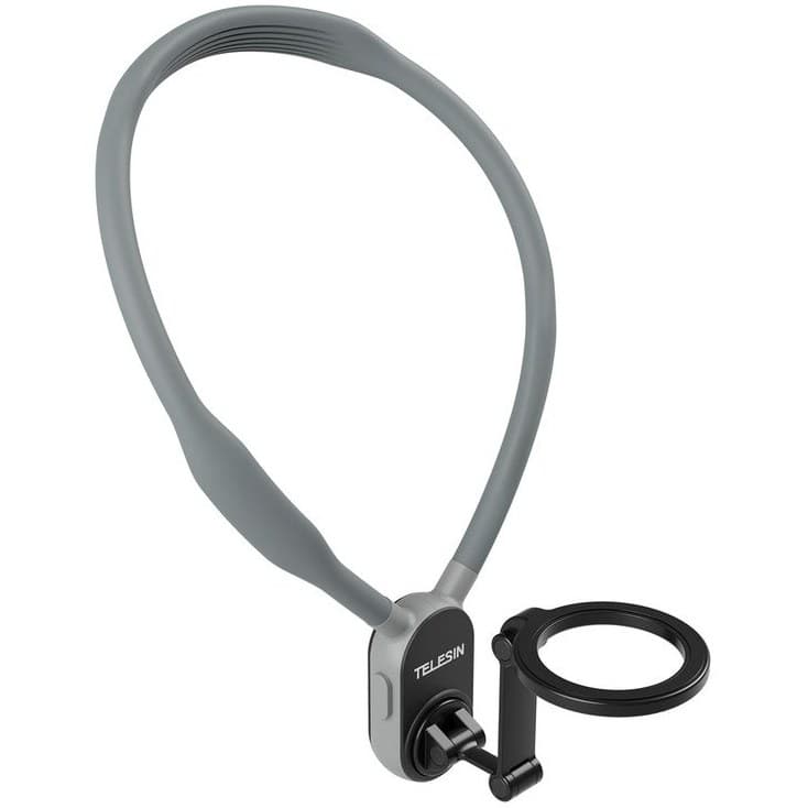 هولدر موبایل گردنی تلسین Telesin magnetic neck holder MNM-002 Max لیبل هولوگرامی مارک تلسین حک شده خرید تک و عمده — تصویر ۳