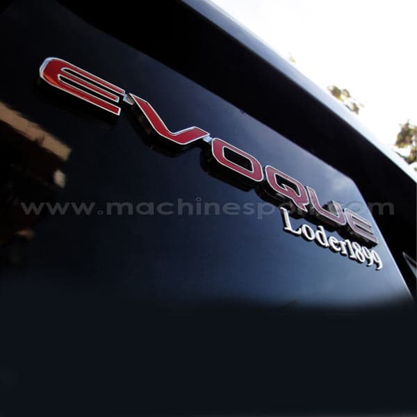 آرم رنجروور ایووک EVOQUE قرمز رنگ 16.5 سانت — تصویر ۶
