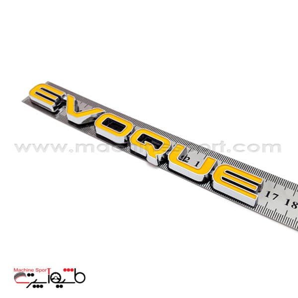 آرم رنجروور ایووک EVOQUE زرد رنگ 16.5 سانت — تصویر ۲