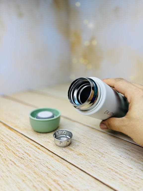 مينى فلاسك استیل آمبره پاستیلی ENJOY حجم ٢٨٠ ميل كد 3060 — تصویر ۶