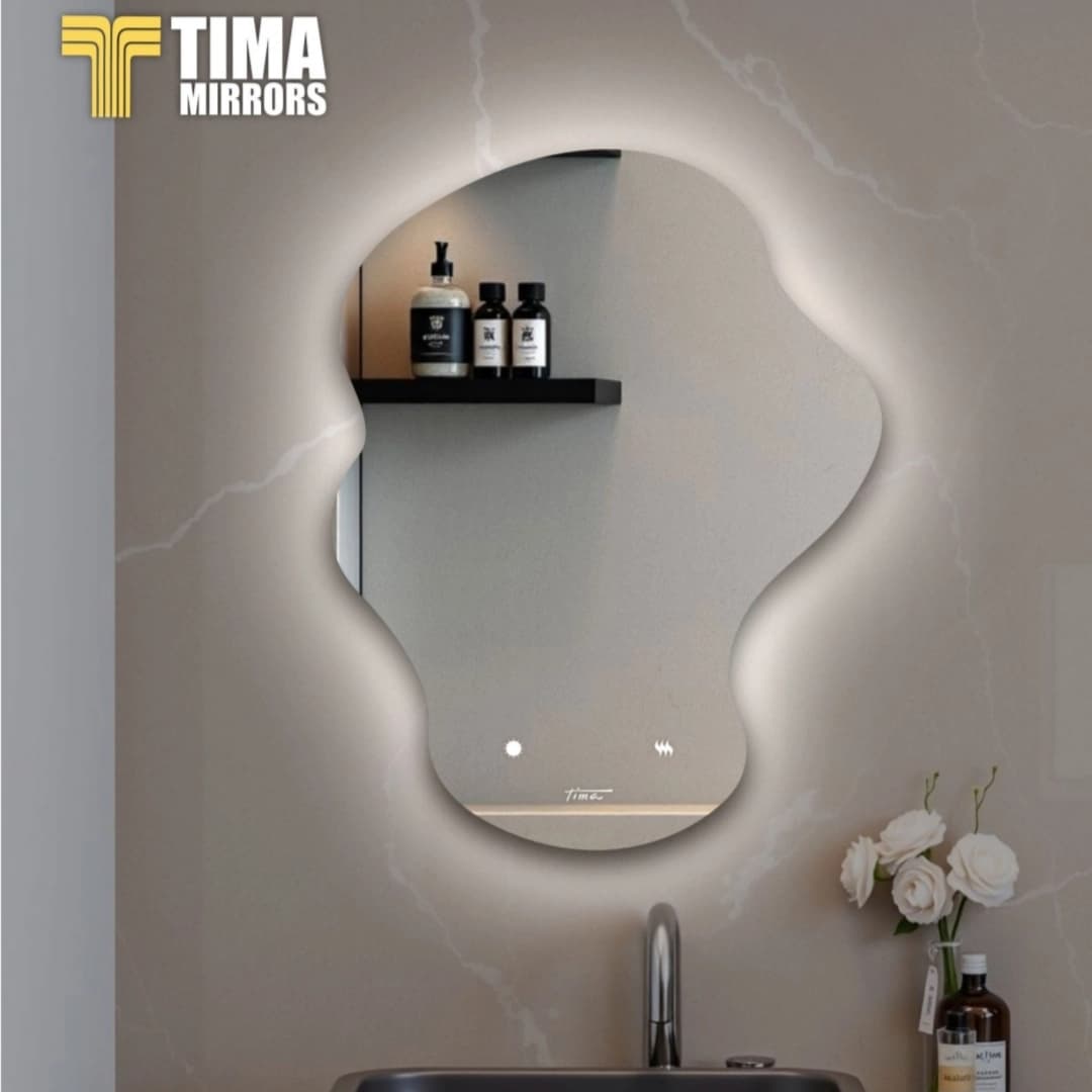 آینه سرویس بهداشتی تیما Tima مدل هوشمند کد 710 سایز 70 در 60