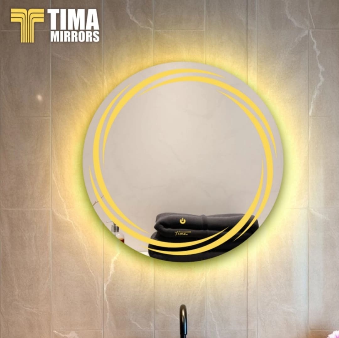 آینه سرویس بهداشتی تیما Tima مدل هوشمند کد 300 سایز 70 در 70