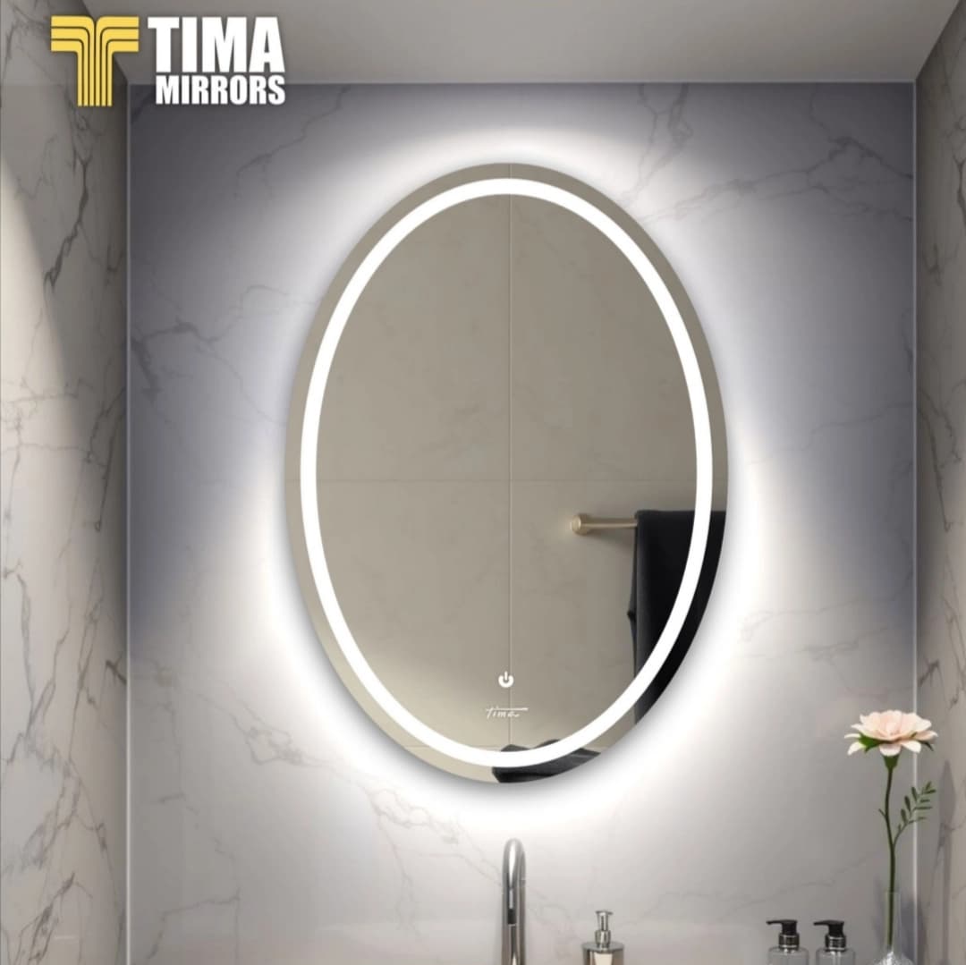آینه سرویس بهداشتی تیما Tima مدل هوشمند کد 210 سایز 50 در 70