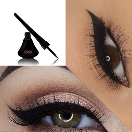 خط چشم کوزه ای اوتی ضد آب Ottie Waterproof Eyeliner اصل — تصویر ۲