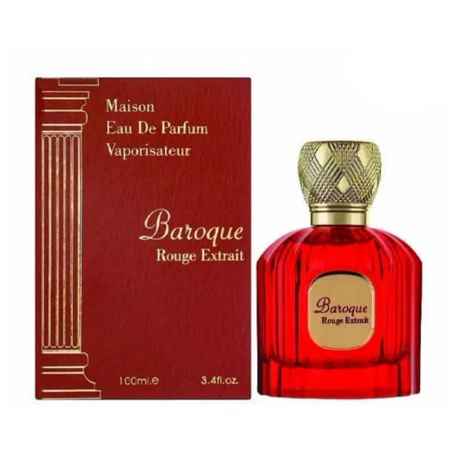 عطر ( ادکلن ) الحمبرا مدل باکارات رژقرمز۵۴۰ |Baroque Rouge Extrait