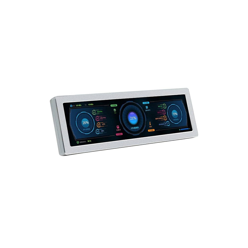نمایشگر TFT باریک 8.8 اینچ (با/بدون تاچ) با درگاه HDMI — تصویر ۴
