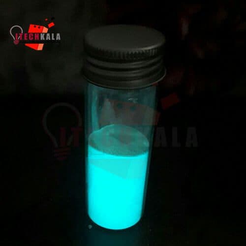 پودر شب تاب آبی فیروزه ای درجه 1 (بسته ۵ گرمی) — تصویر ۴