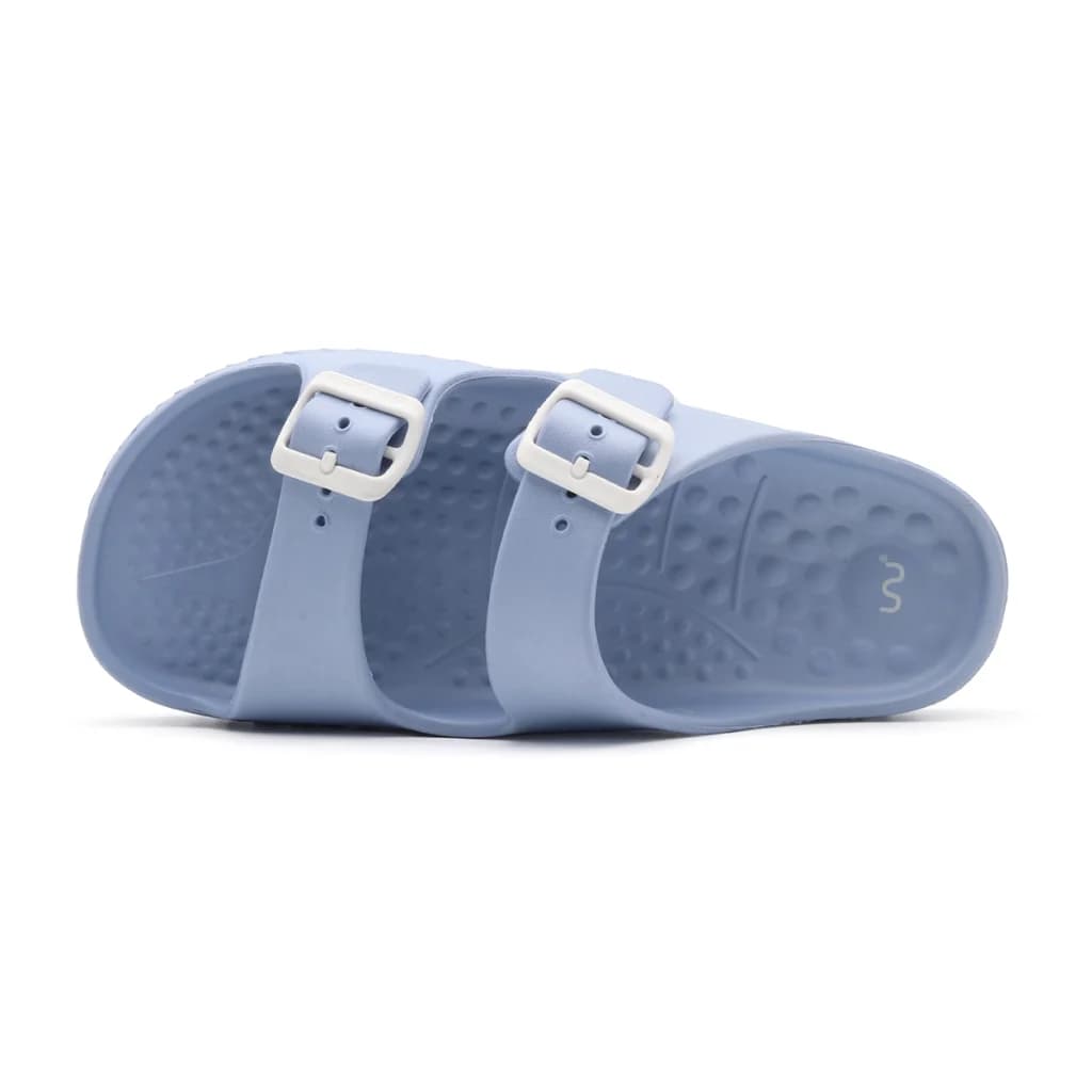 دمپایی زنانه دابلیو مدل Doubleu Sakura Strap Buckle 7101 — تصویر ۲