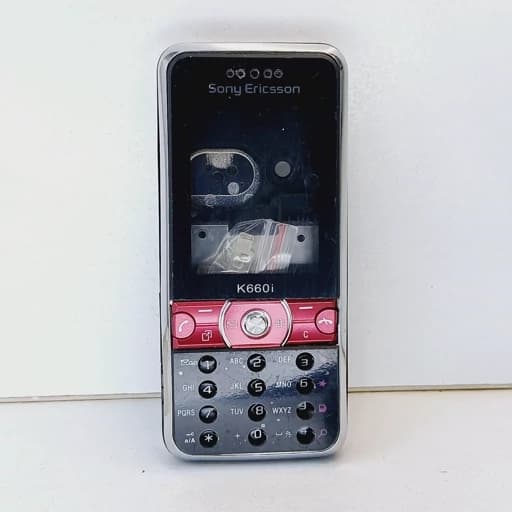 قاب سونی اریکسون K660 سخت افزاری با شاسی و کلیدهای کنار اورجینال Sony Ericsson k660 — تصویر ۲