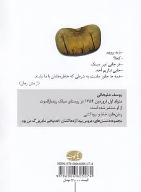 کتاب بیوه کشی اثر یوسف علیخانی نشر آموت — تصویر ۳