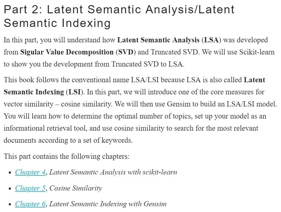 کتاب The Handbook of NLP with Gensim — تصویر ۳