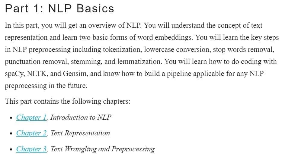 کتاب The Handbook of NLP with Gensim — تصویر ۲