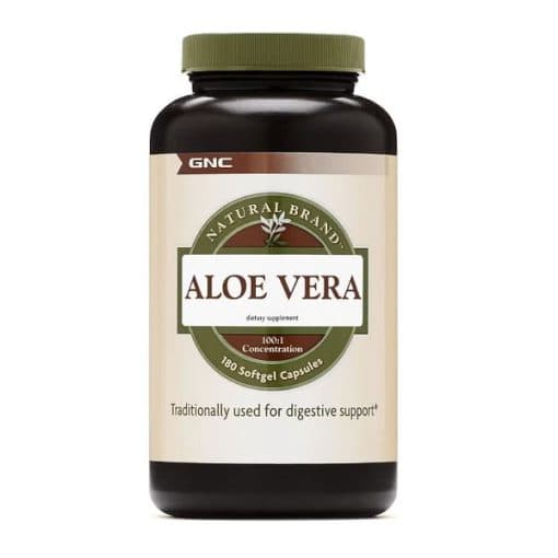کپسول ژل آلوئه ورا جی ان سی GNC Aloe Vera Gel
