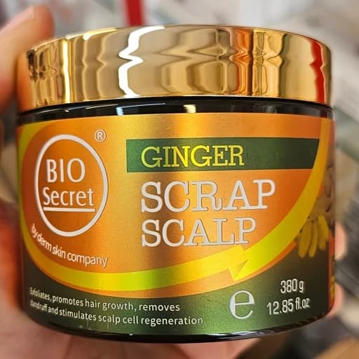 اسکراپ اسکالپ کف سر بیو سکرت اورجینال سم زدایی و تمیز کننده و ضد شوره و افزایش گردش خون کف سر رایحه زنجبیل خالص — تصویر ۴