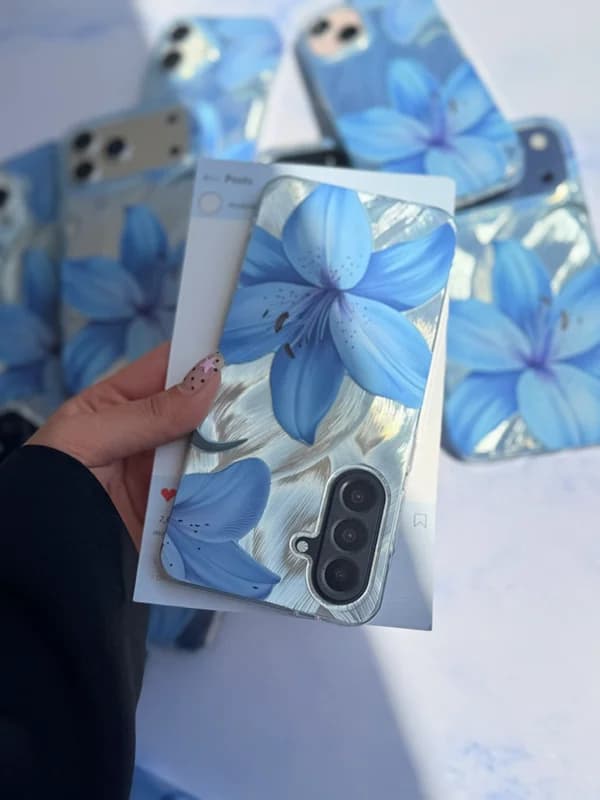 قاب طرح لیلیوم براش گوشی شیائومی ردمی نوت 14 4G — تصویر ۳