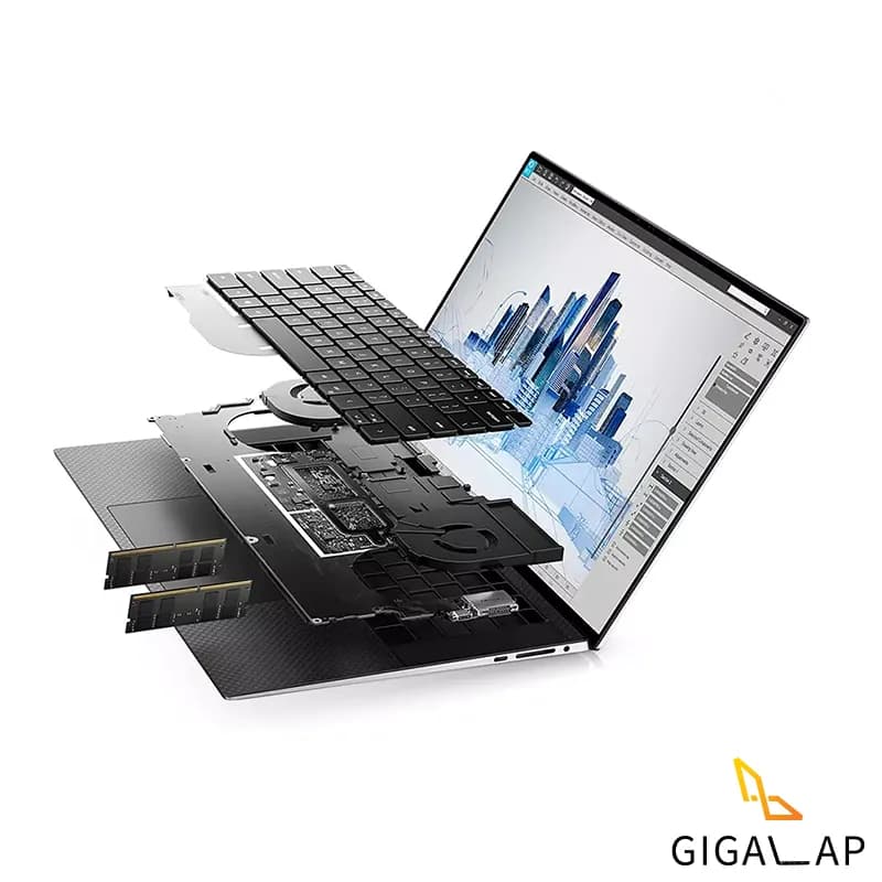 لپ تاپ DELL Precision 5560 مدل I9 11950H 32GB 512GB SSD 4GB RTX A2000 15’6″ FHD — تصویر ۷
