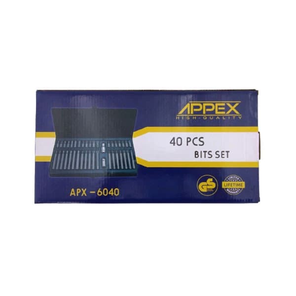 جعبه سری آچار بیت 40 پارچه اپکس مدل APX-6040 — تصویر ۲