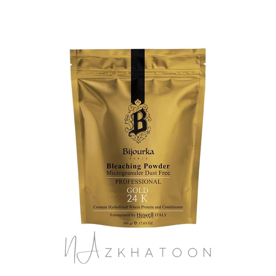 پودر دکلره 500گرمی سفید بیجورکا | Bijourka White Bleaching Powder