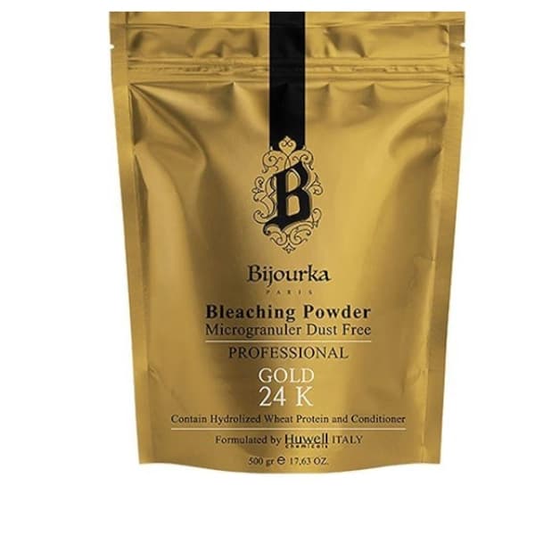 پودر دکلره 500گرمی سفید بیجورکا | Bijourka White Bleaching Powder — تصویر ۲