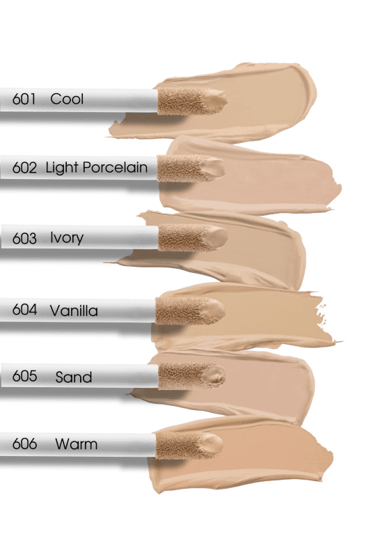 کرم پودر و کانسیلر پاستل شماره 602 رنگ لایت پورسلین | PASTEL Foundation & Concealer 602 Light Porcelain — تصویر ۳