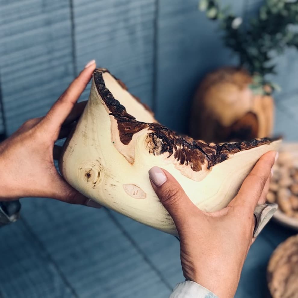 کاسه لبه پوستی ملچ کد 034 — تصویر ۲