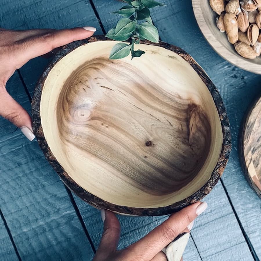 کاسه لبه پوستی ملچ کد 034 — تصویر ۴