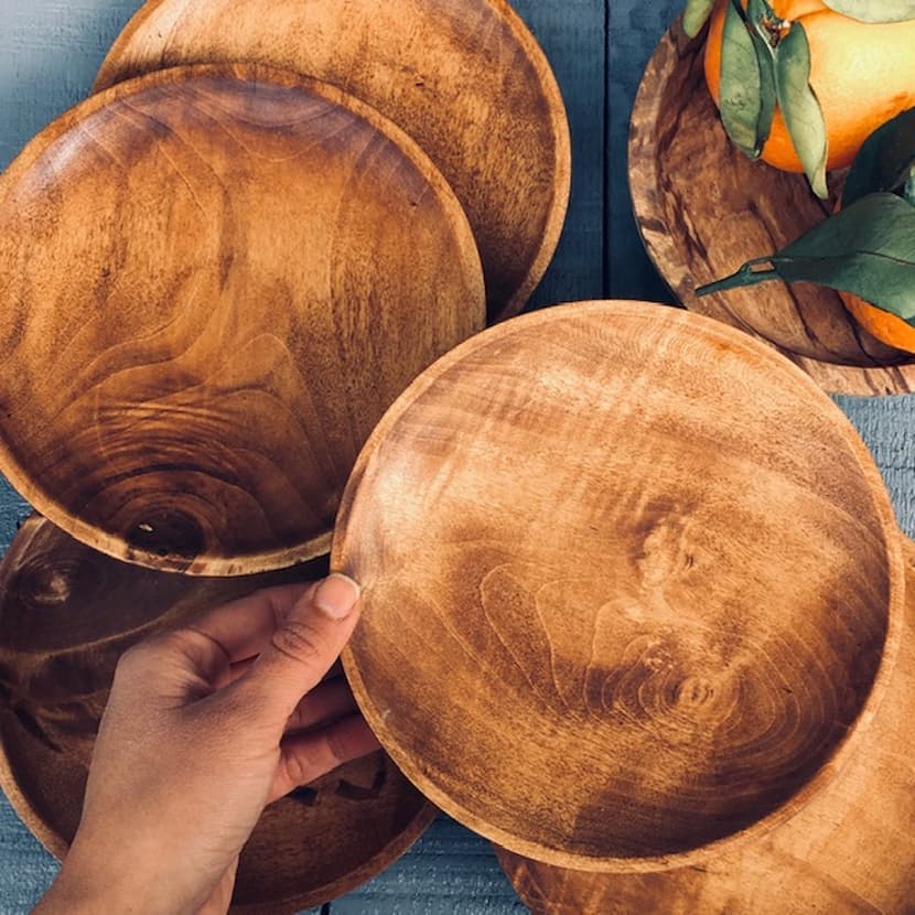پیش دستی چوبی کد 40083 — تصویر ۲