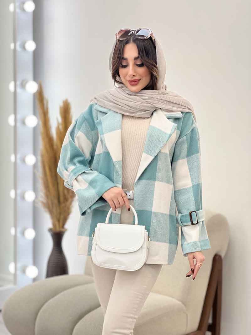 پالتو آستین بند نادیا کد 5778 — تصویر ۳