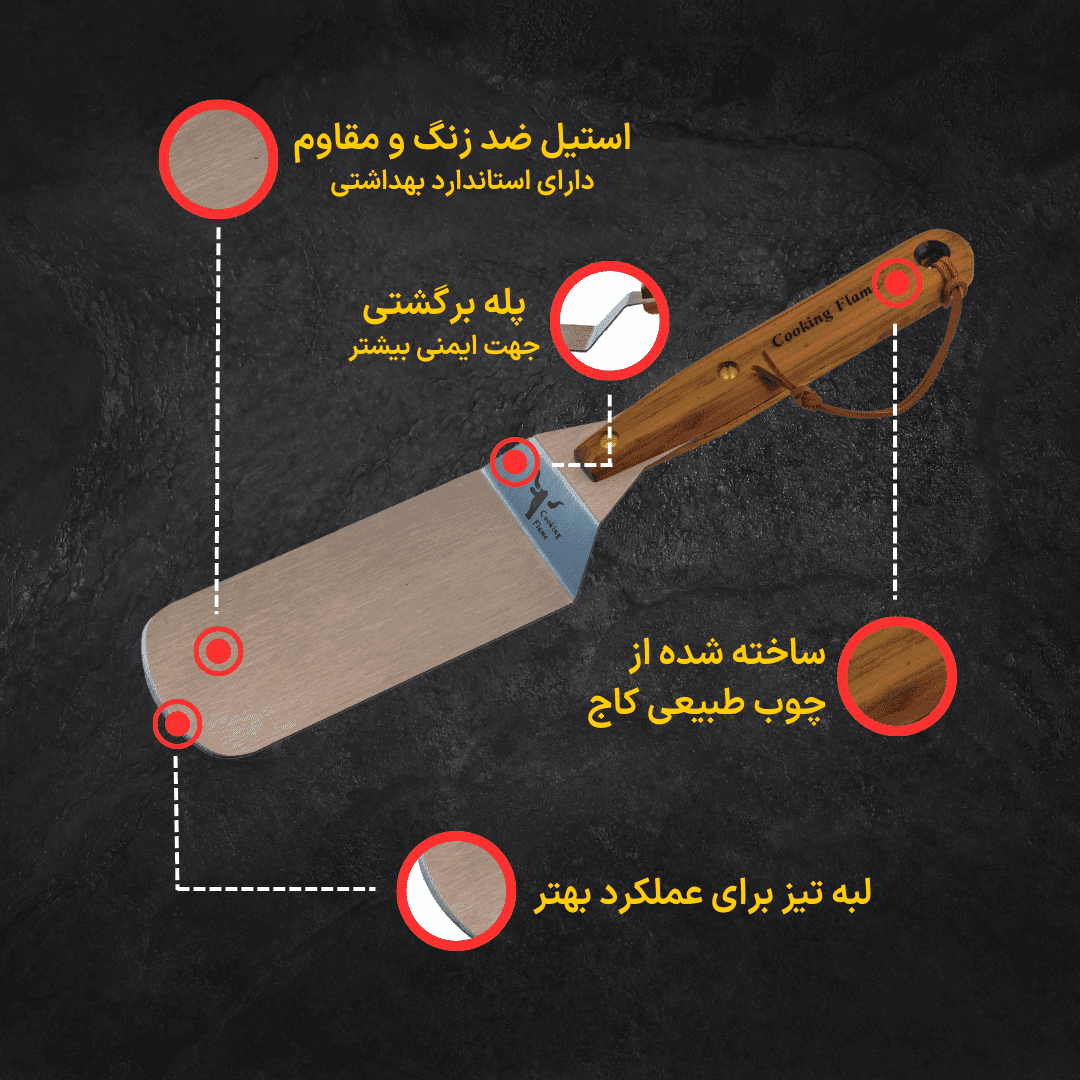 کاردک باربیکیو باریک — تصویر ۲