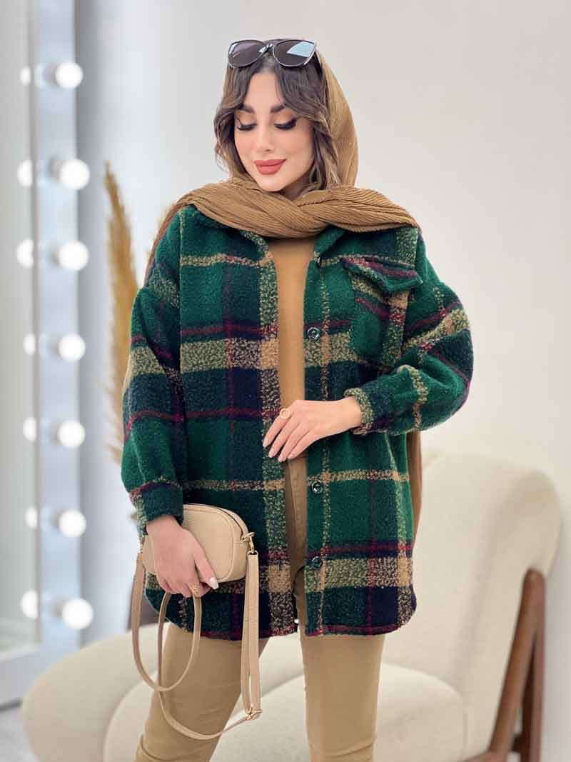 شکت چهارخونه دیبا کد 5596 — تصویر ۷