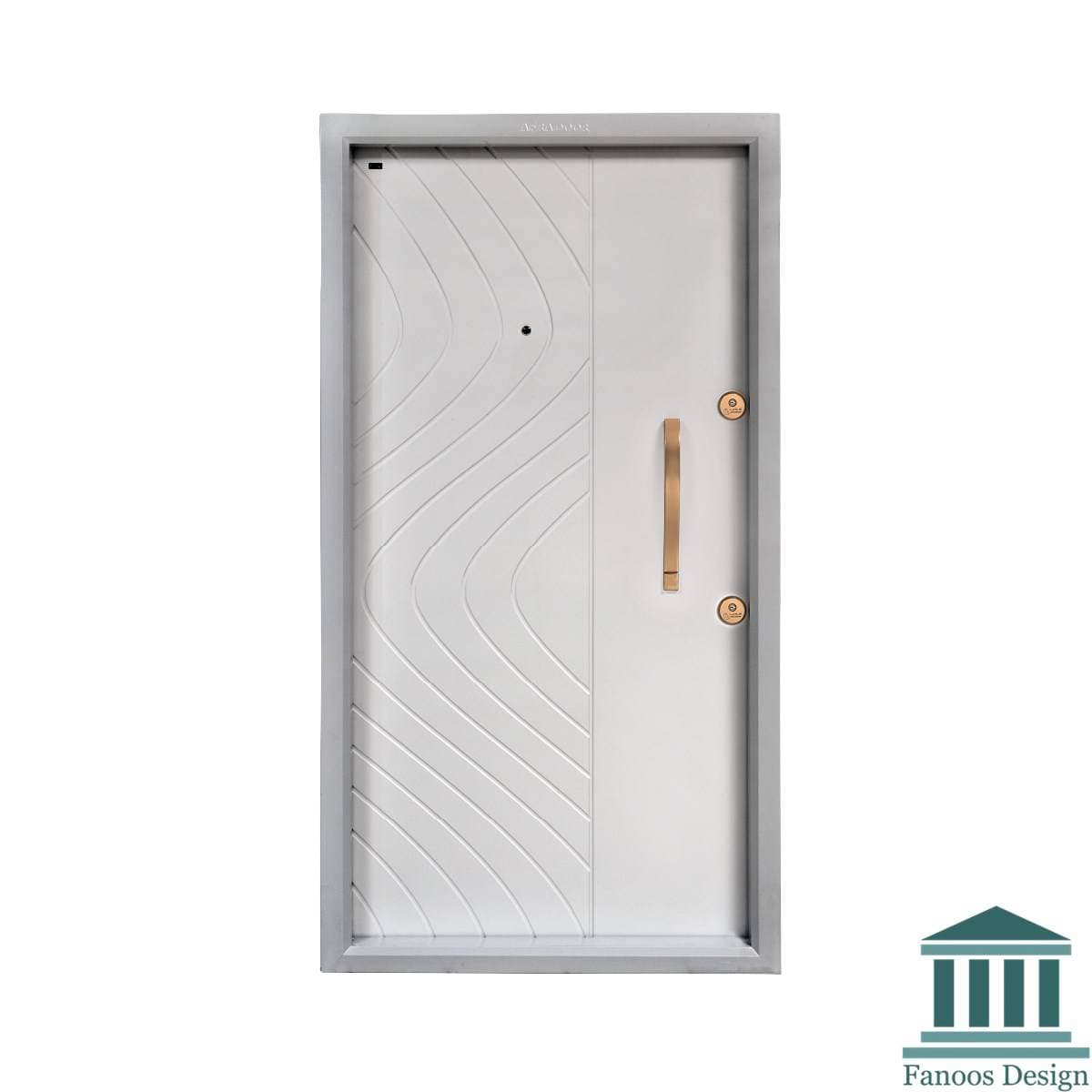 در ضدسرقت مدرن سفید رنگ پوششی کد 30434